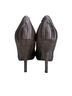 Naughty Monkey Print Gray Heels Size 8 1/2 - photo 2