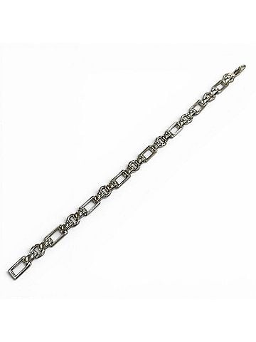 Tiffany & Co. TIFFANY&amp;Co. Tiffany Vintage Lettering 925 Chain Bracelet, Made in Italy, Weight 21.8g, Men's &amp; Women's Accessory (view 2)