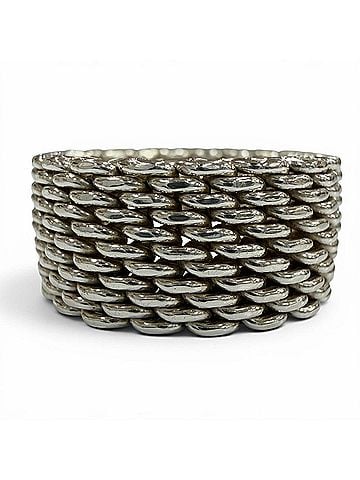 Tiffany & Co. TIFFANY&amp;Co. Tiffany Somerset 925 Ring, Silver, Weight 8.5g, Men's/Women's Accessory (view 2)