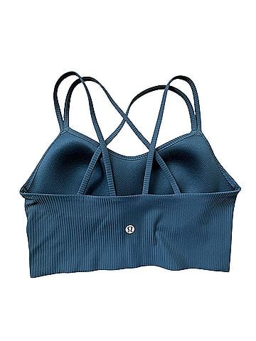 Lululemon Athletica Lululemon Like a Cloud Ribbed Longline Sports Bra (view 2)
