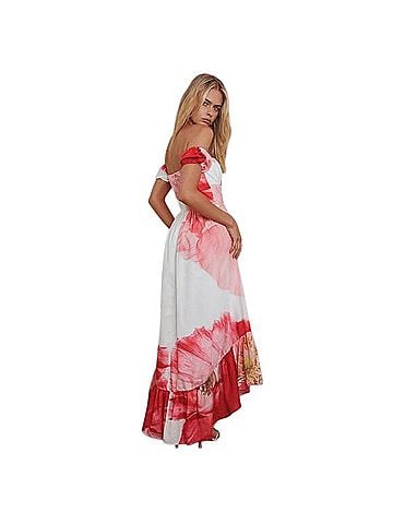 Mika & Gala Ruched Bust Maxi Dress Casual Dress (view 2)