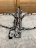 Ed Hardy Snake Print Gray Black White Crossbody Bag One size - photo 5