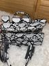 Ed Hardy Snake Print Gray Black White Crossbody Bag One size - photo 11