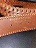 Streets Ahead 100% Leather Solid Brown Tan Belt Size M - photo 3