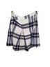 Tory Burch Plaid White Blue Red Skort Size 14 - photo 2