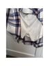 Tory Burch Plaid White Blue Red Skort Size 14 - photo 7