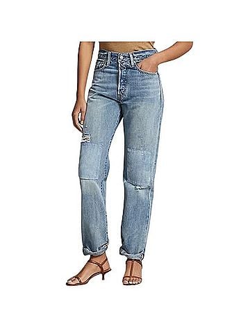 Polo by Ralph Lauren High Rise Relaxed Straight Jeans (view 1)