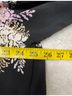 DKNYC 100% Polyester Floral Black Pink Purple Yellow Blouse Size 1X - photo 8
