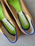 ROTHY'S Tan Blue Flats Size 6 1/2 - photo 6