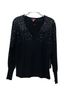 Vince Camuto Polka Dots Black Pullover Sweater Size S - photo 1