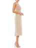 Mac Duggal 100% Polyester 100% Polyester Gold Pink Cocktail Dress Size 4 - photo 3