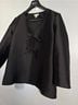 Aligne 100% Polyester Black Blazer Size 16 - photo 7