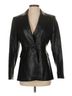 BCBGMAXAZRIA 100% Polyester 12% Spandex Black Leather Jacket Size 4 - photo 1