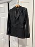 BCBGMAXAZRIA 100% Polyester 12% Spandex Black Leather Jacket Size 4 - photo 8