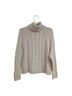 Gap Solid Ivory Turtleneck Sweater Size XS - photo 4