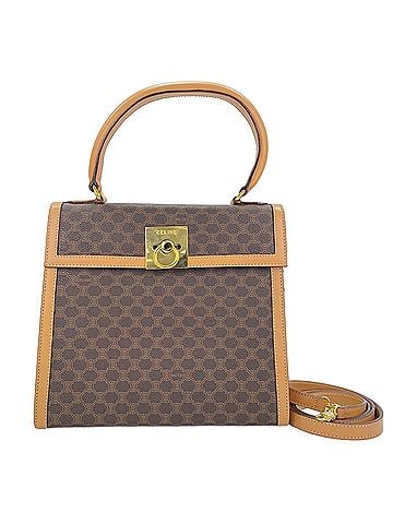 Céline Celine Macadam 2-way handbag, brown (view 1)