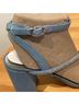 Nine West Blue Sandals Size 5 1/2 - photo 8