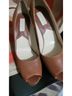 Michael Kors 100% Calf Leather Solid Brown Heels Size 9 1/2 - photo 6