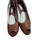 Michael Kors 100% Calf Leather Solid Brown Heels Size 9 1/2 - photo 2