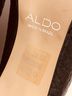 Aldo 100% Leather Black Heels Size 8 1/2 - photo 6