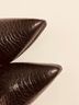 Aldo 100% Leather Black Heels Size 8 1/2 - photo 8