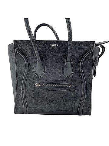 Céline Celine Luggage Handbag, Black (view 2)