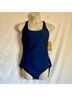 Speedo Solid Blue One Piece Swimsuit Size 18 - photo 5