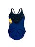 Speedo Solid Blue One Piece Swimsuit Size 18 - photo 2