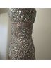 Betsey Johnson Silver Tan Boots Size 6 1/2 - photo 11