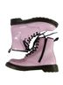 Dr. Martens 100% Patent Leather Pink Black Boots Size 6 - photo 7