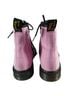 Dr. Martens 100% Patent Leather Pink Black Boots Size 6 - photo 2