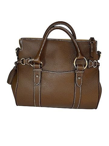 Dooney & Bourke Lucca Leather Satchel (view 2)