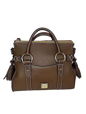 Dooney & Bourke Lucca Leather Satchel (view 1)