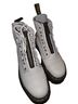 Dr. Martens 100% Leather White Ankle Boots Size 8 - photo 2