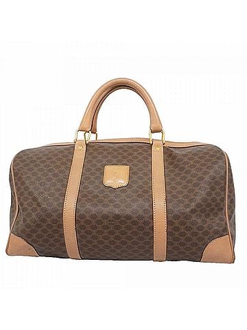 Céline Celine bag, Boston Macadam pattern, brown, for men and women. (view 1)