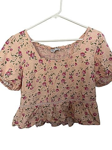 Celebrity Pink Short Sleeve Blouse (view 1)