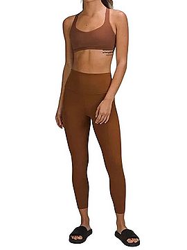 Lululemon Athletica High-Rise Ribbed Leggings Leggings (view 1)