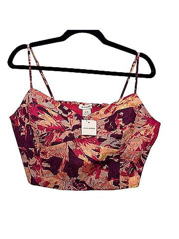Club Monaco Floral Statement Crop Tank Top (view 1)