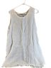 Flax 100% Linen White Sleeveless Top Size M - photo 1
