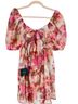 Lulus 100% Polyester 100% Polyester Floral Multi Color Cocktail Dress Size XL - photo 2