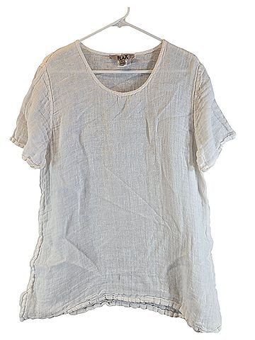 Flax Short Sleeve Blouse (view 1)