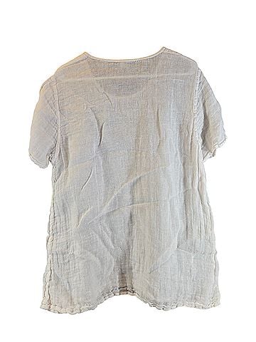 Flax Short Sleeve Blouse (view 2)