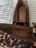 Halogen 100% Calf Hair Leopard Print Brown Black Flats Size 5 1/2 - photo 3