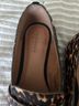 Halogen 100% Calf Hair Leopard Print Brown Black Flats Size 5 1/2 - photo 5