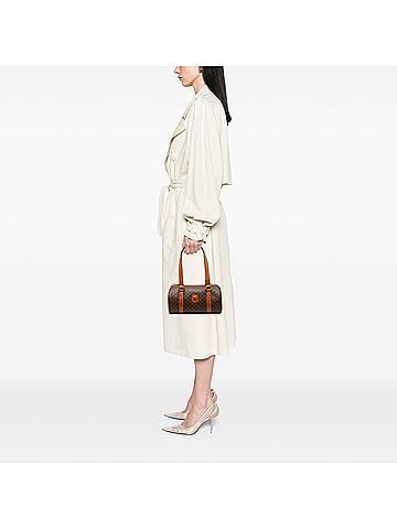 Céline Macadam Coated Canvas Shoulder Bag (view 2)