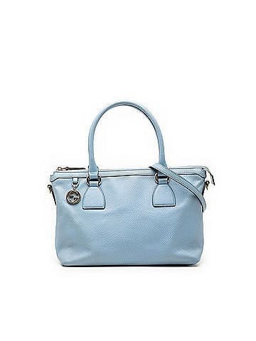 Gucci Dollar Calfskin GG Charm Satchel (view 1)