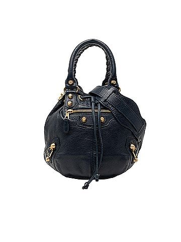 Balenciaga Mini Lambskin Motocross Giant 12 Pompon Bag (view 1)