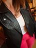 Hyfve 100% Faux Leather Leather Jacket Size M - photo 3