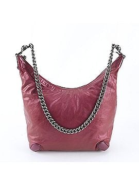 Gucci Excellent condition Gucci Galaxy Hobo Chain 223560 Leather Shoulder Bag Handbag for Women (view 1)