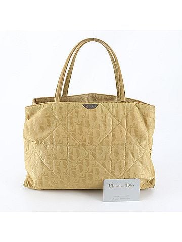 Christian Dior Excellent condition Christian Dior Trotter Cannage tote bag, handbag, shoulder bag for women, with guarantee. (view 1)
